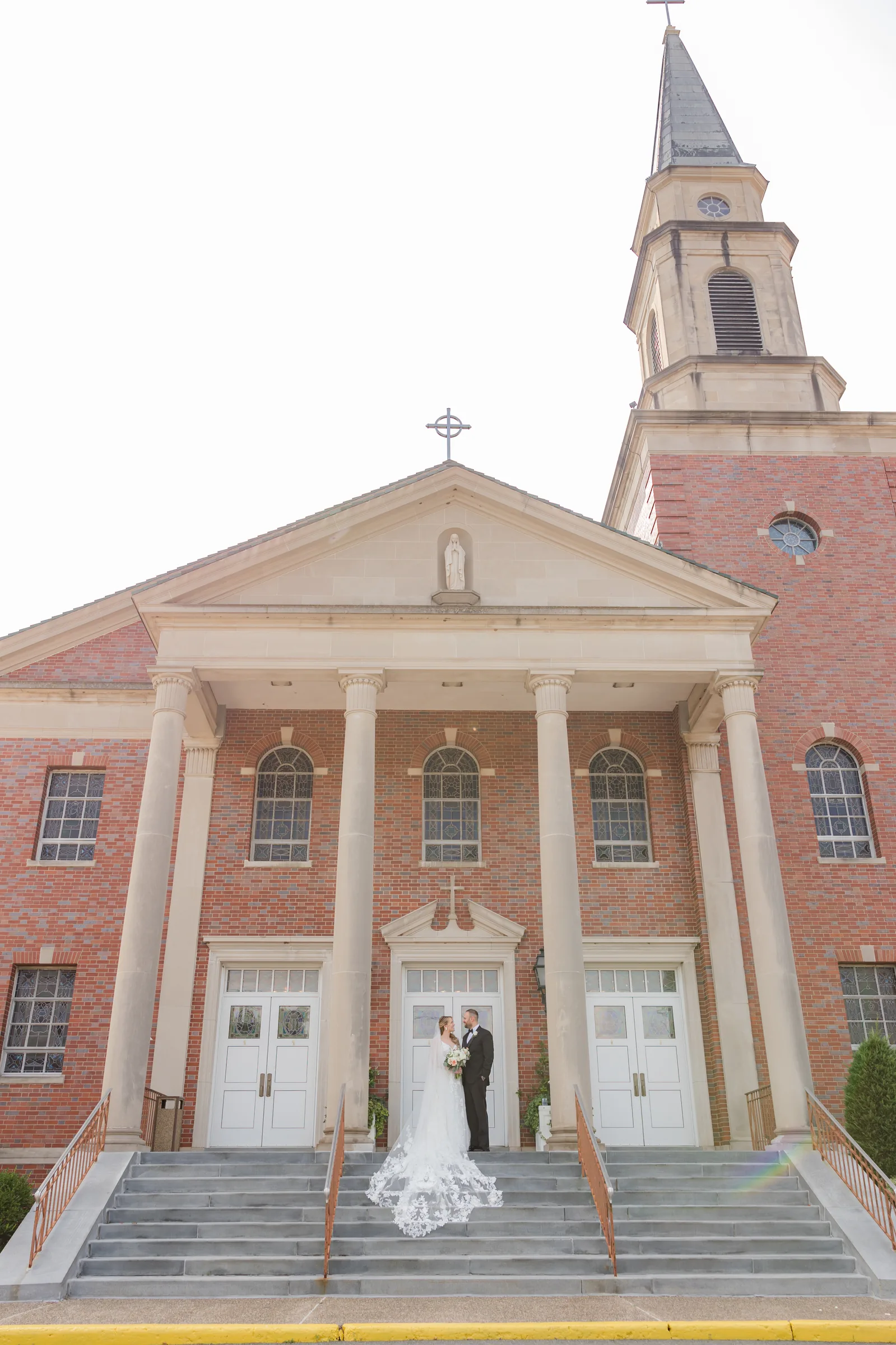 Mary and Keith — church exterior