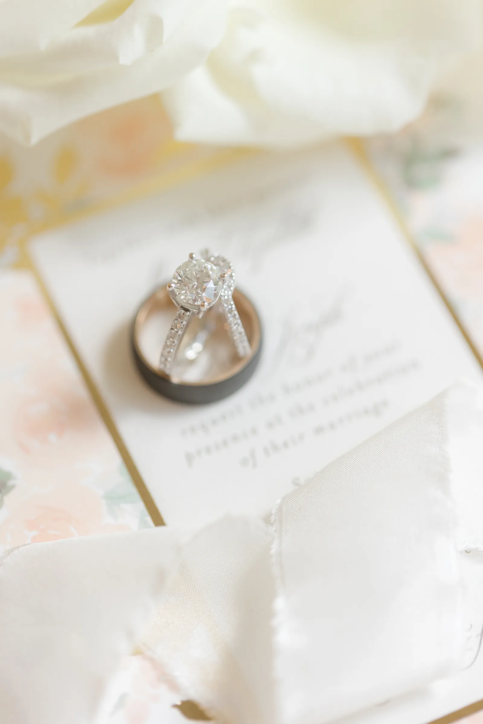 Mary and Keith — engagement ring detail