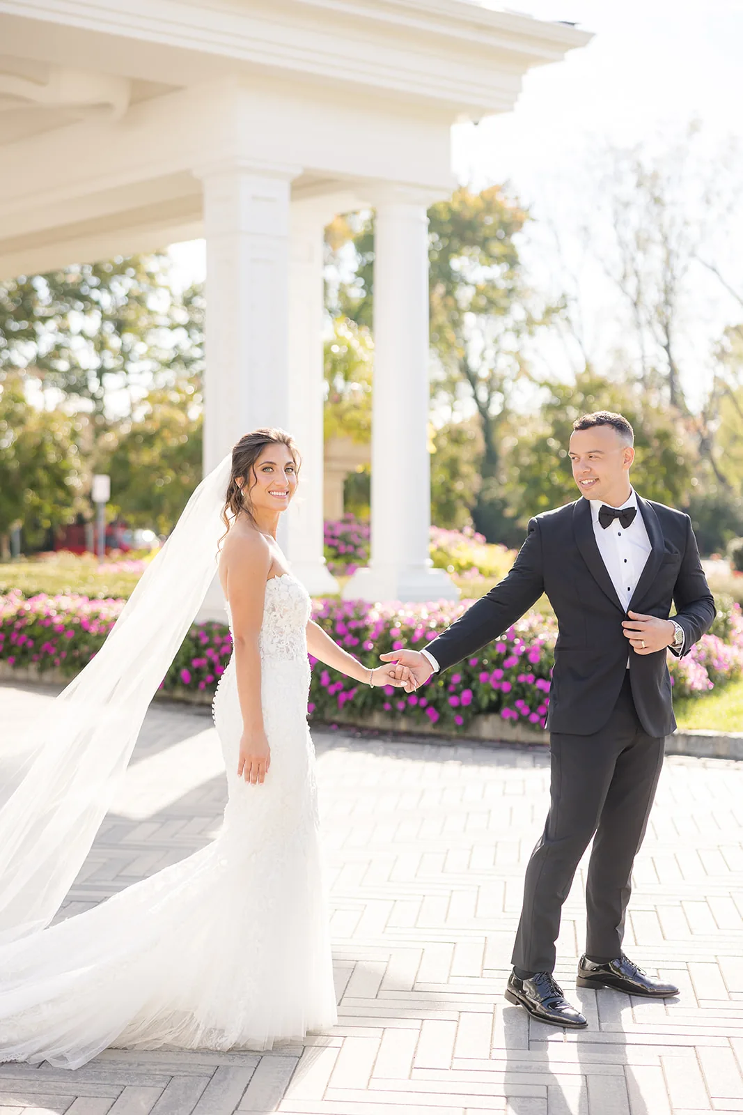 Eleni and Vasili — wedding day moment