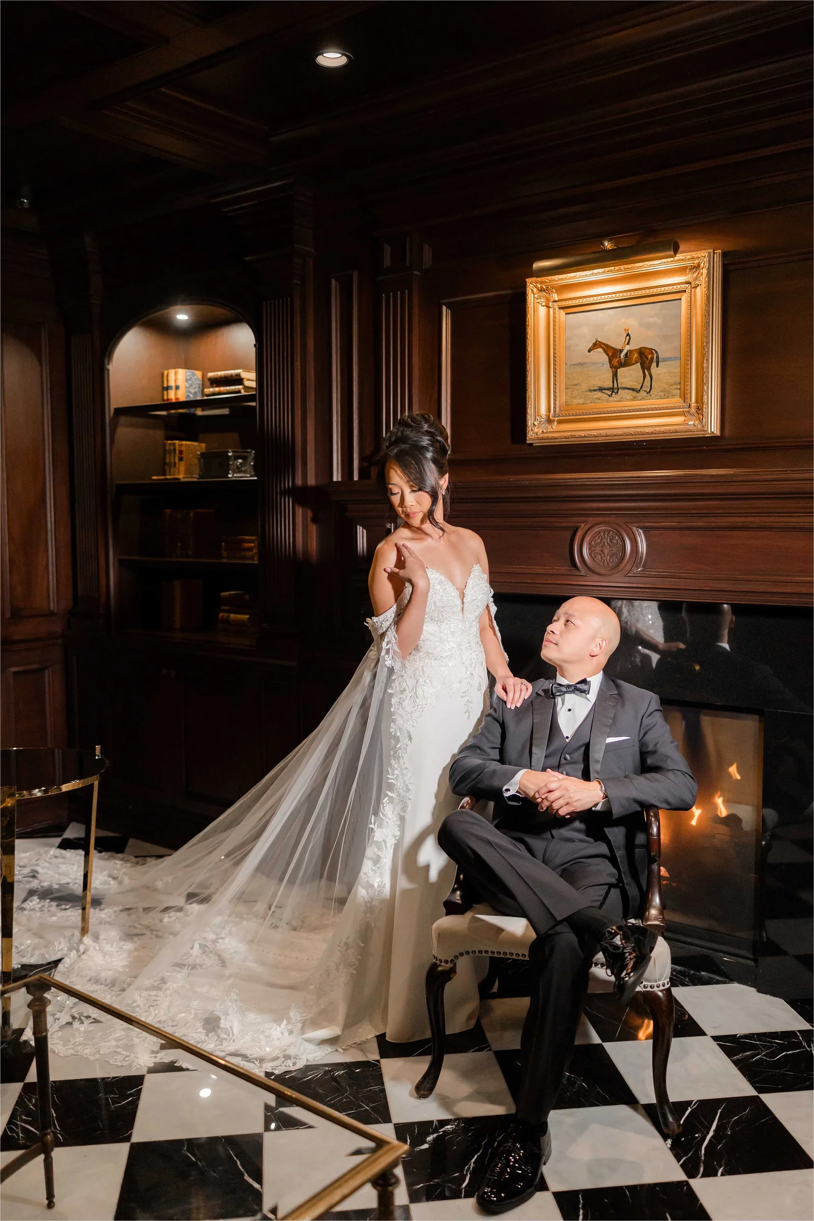 Stephanie and Cliff — wedding day moment