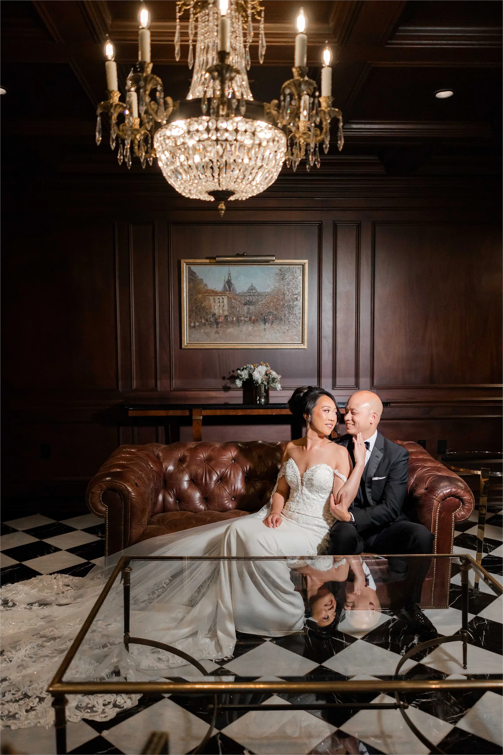 Stephanie and Cliff — wedding day moment