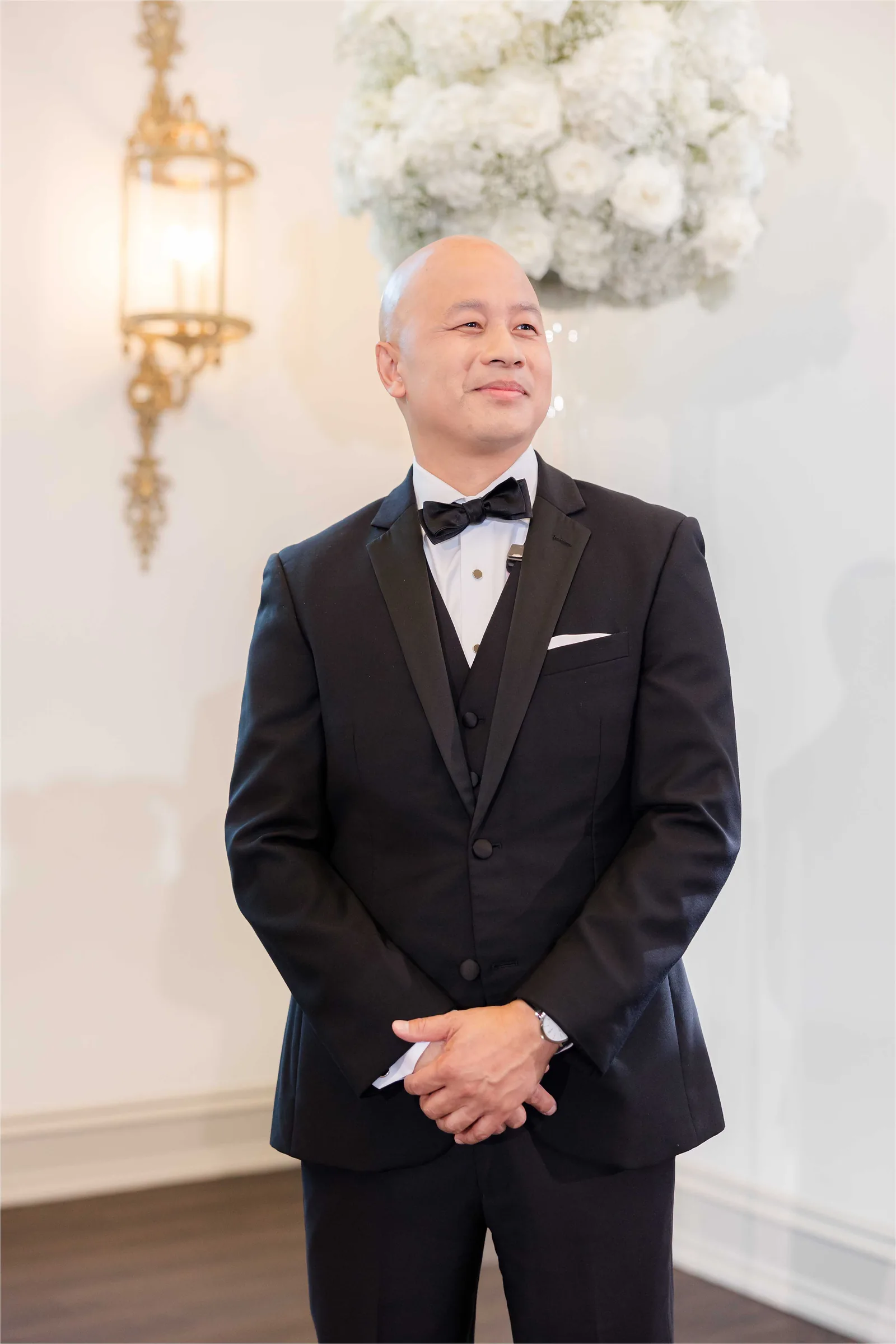 Stephanie and Cliff — wedding day moment