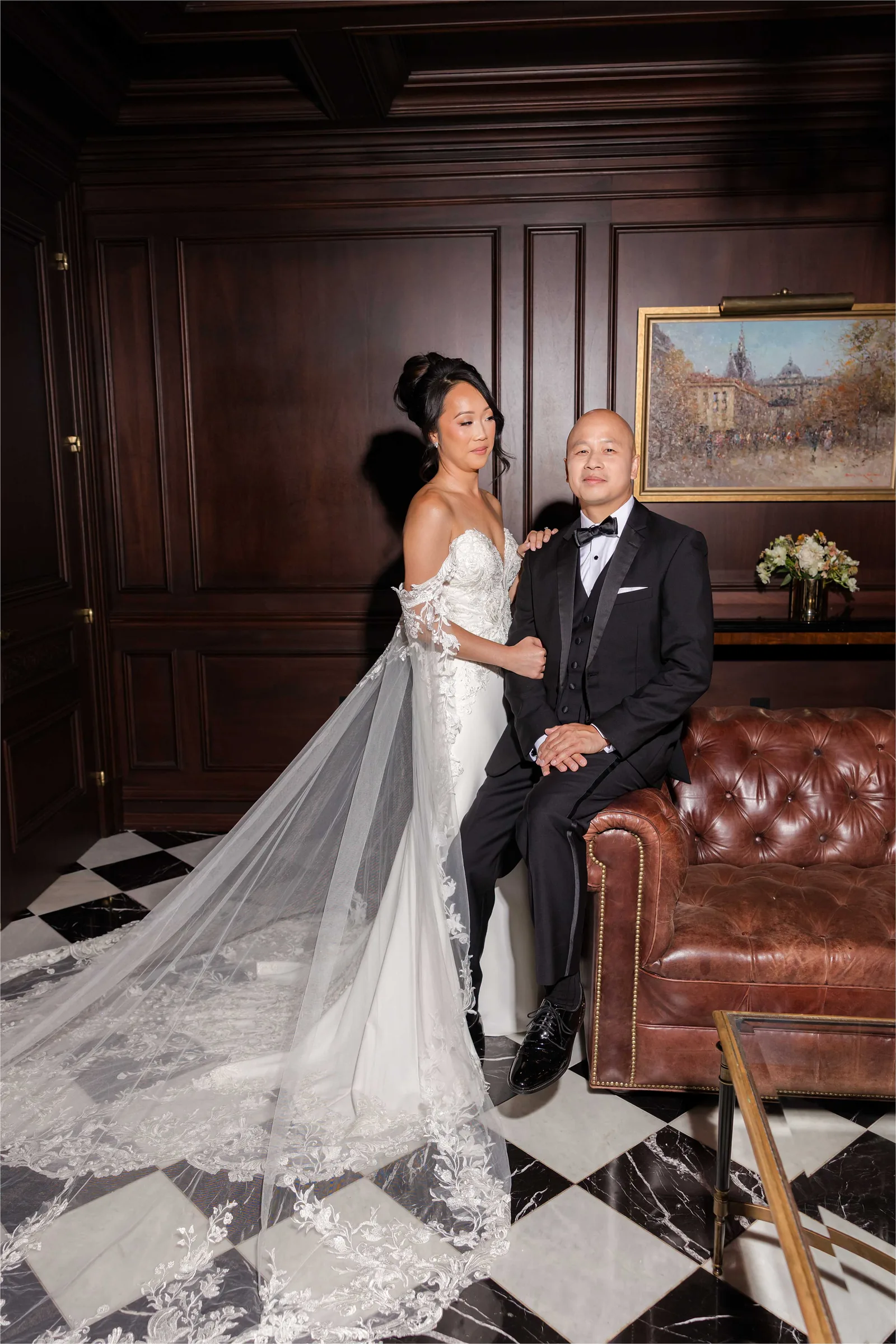 Stephanie and Cliff — wedding day moment