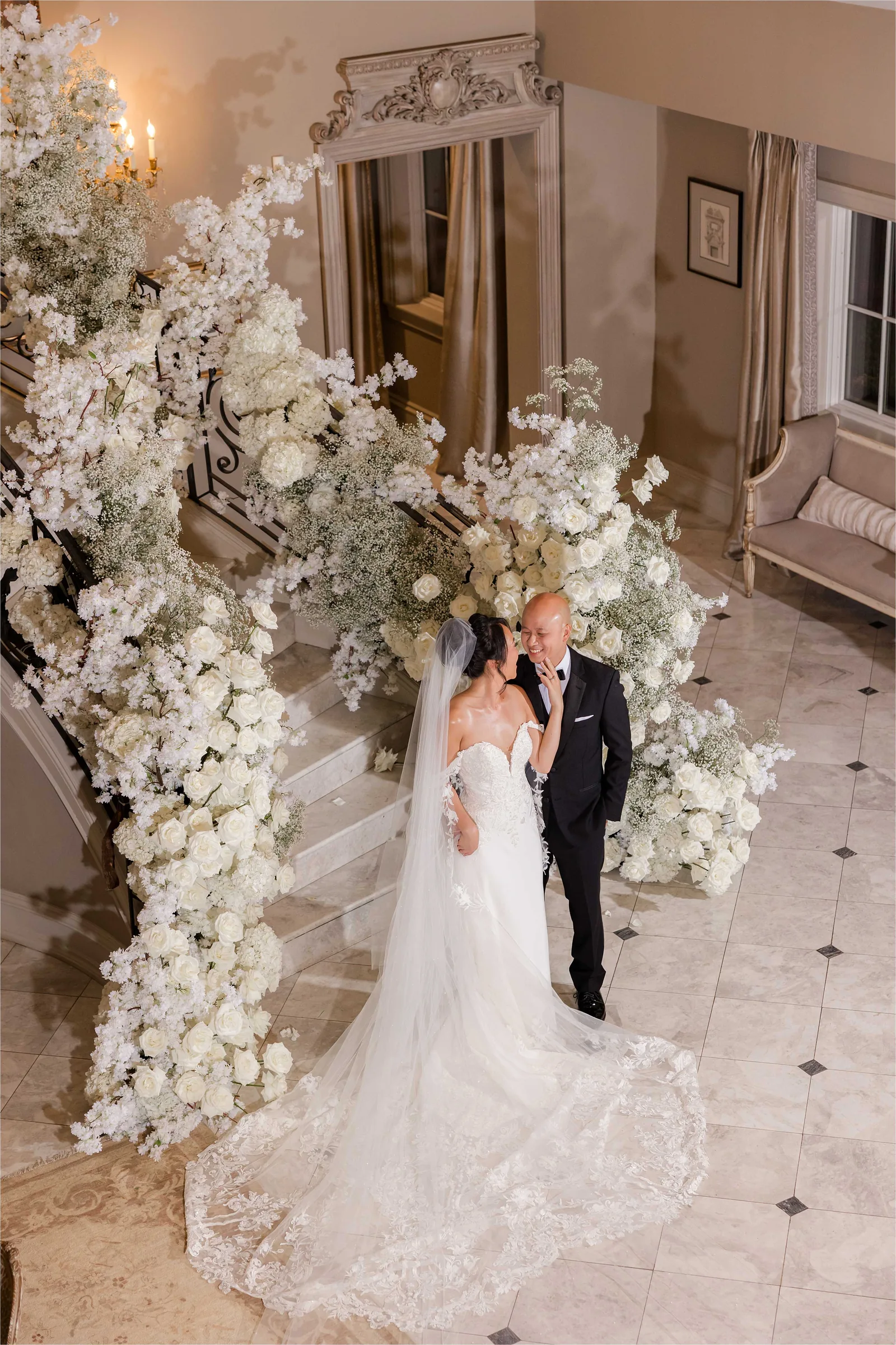 Stephanie and Cliff — reception detail