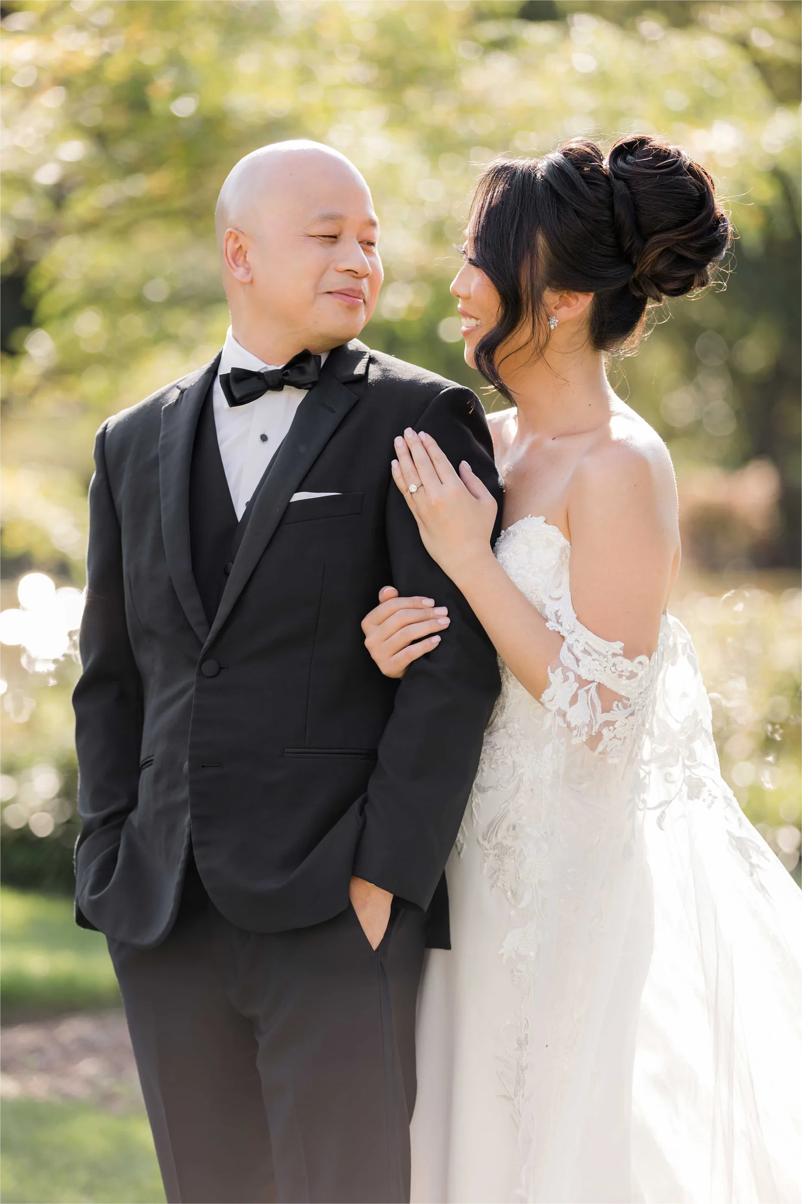 Stephanie and Cliff — chapel exterior