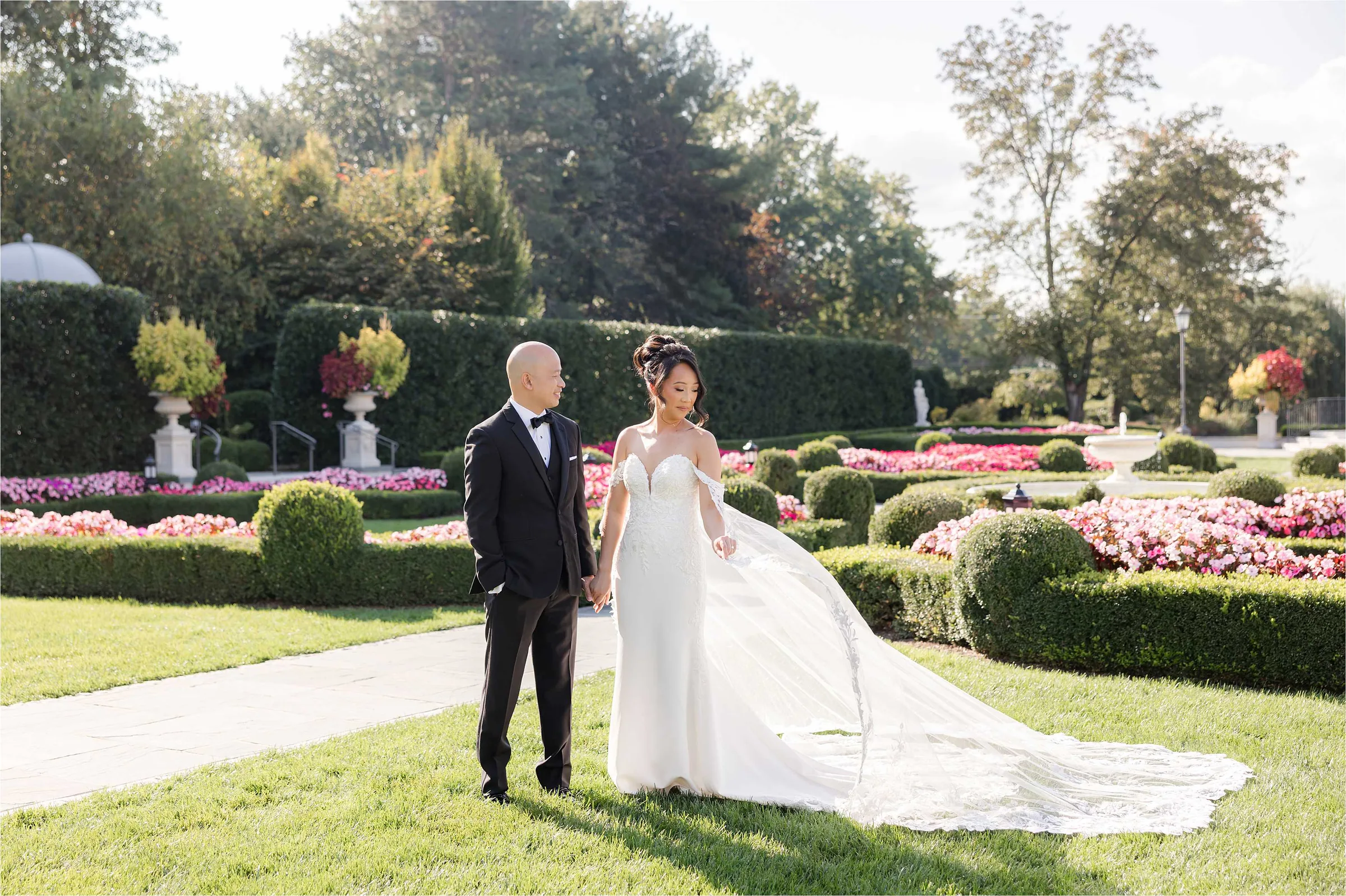 Stephanie and Cliff — bride at the gazebo