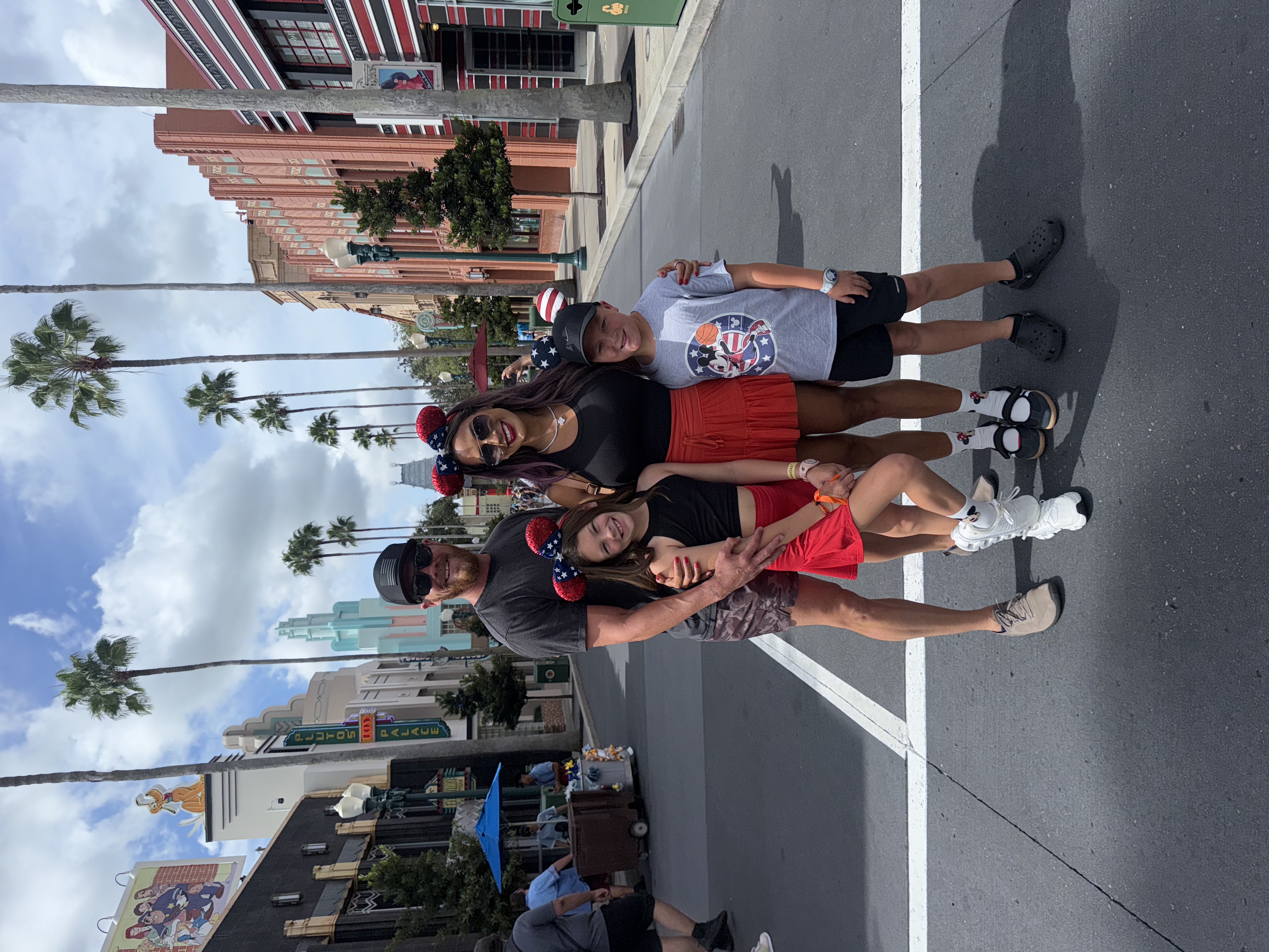 Brandi Raines with her family