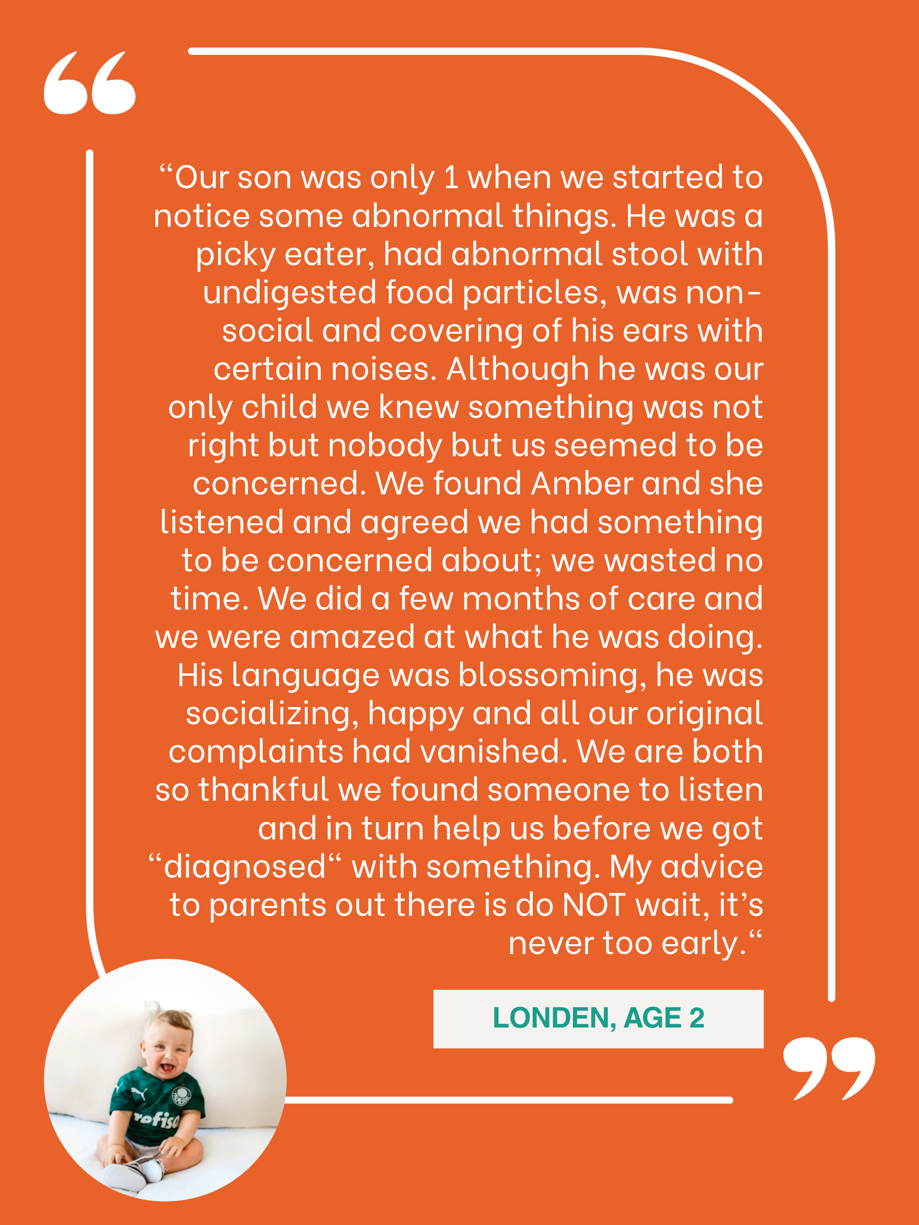 Londen's testimonial