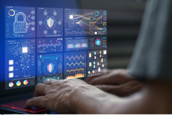 IT technician monitoring computer systems for an AEC firm in Pittsburgh PA