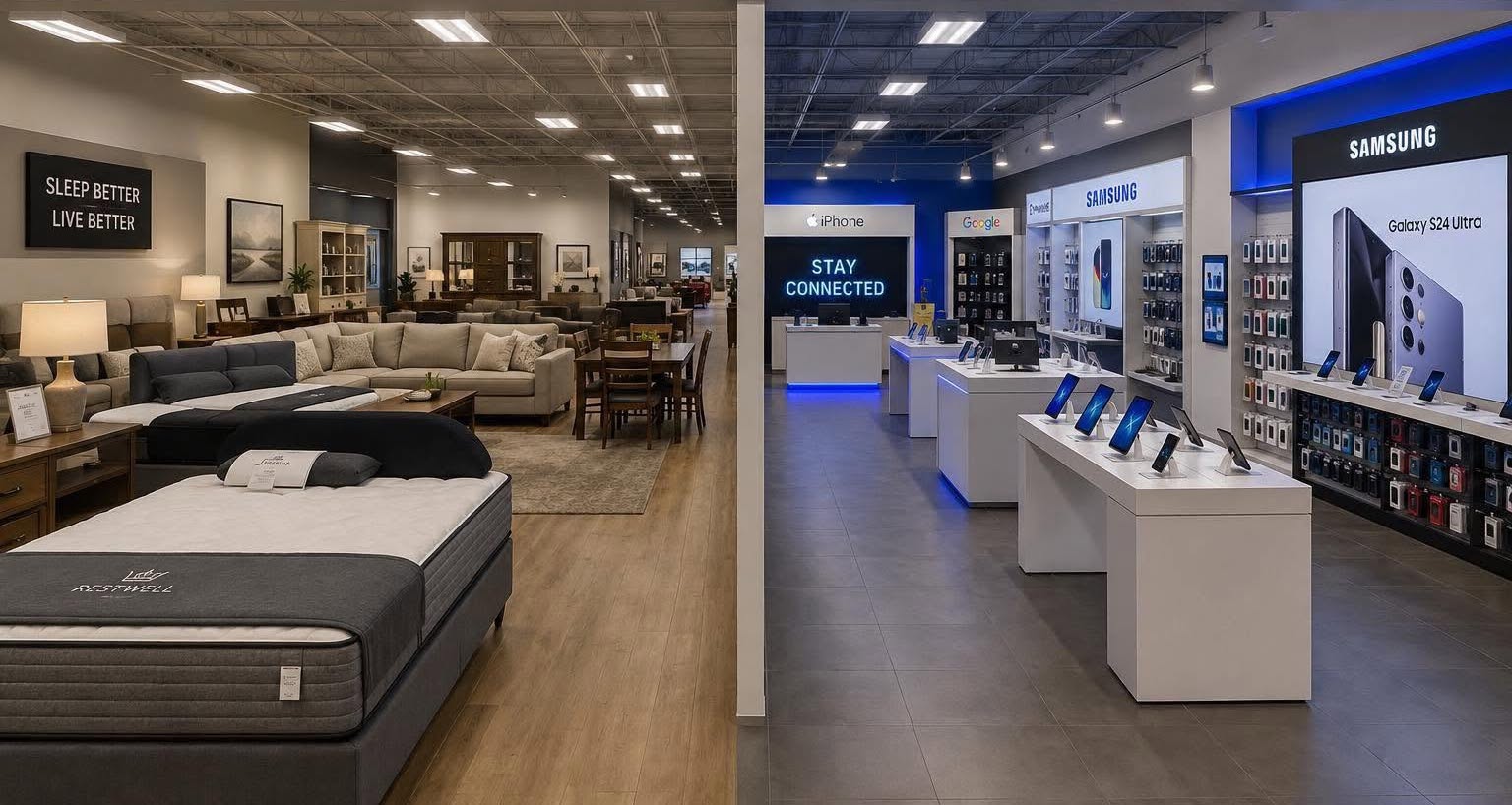 Store interior