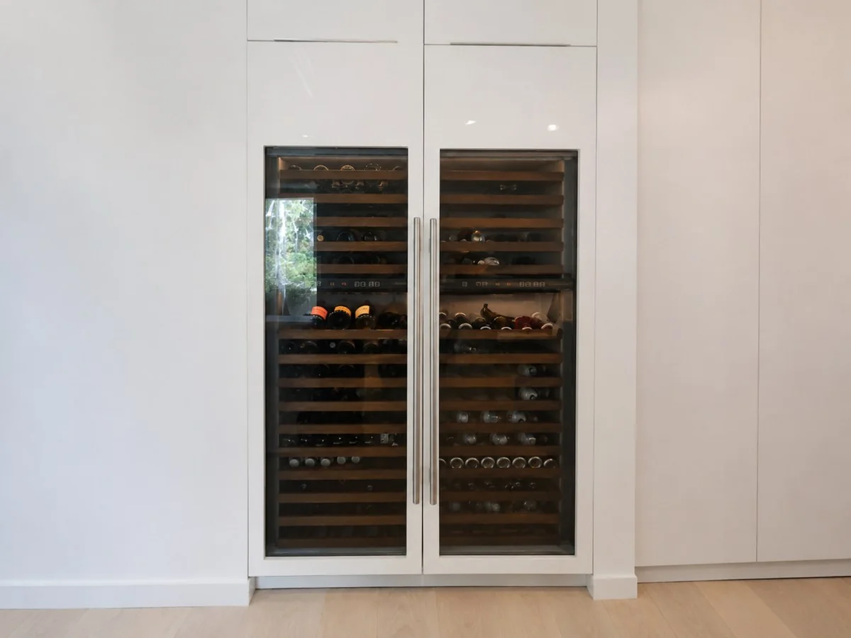 Cooling system choked by a dirty condenser &mdash; Sub-Zero 427G wine storage, Johns Creek, GA