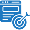 High-Impact Content Strategy Icon