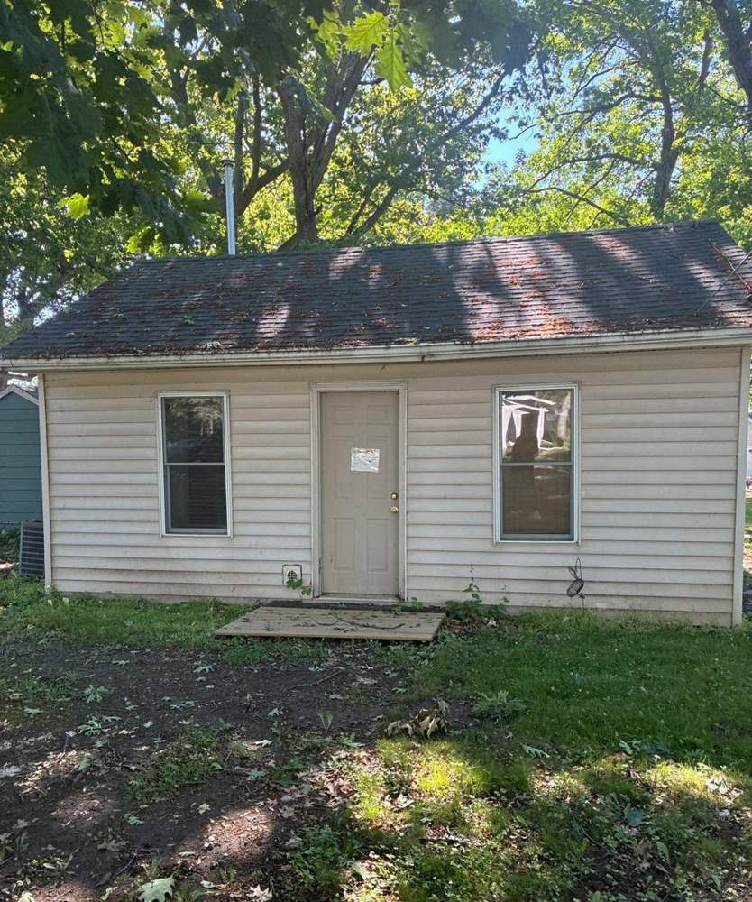 Single-story home in Chisago City photographed during a roof inspection, June 2026