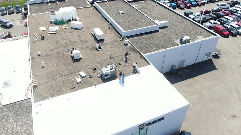 Elk River Lodge & Suites on U.S. Highway 10 in Elk River, MN, a Repair King commercial roofing job photographed in 2024