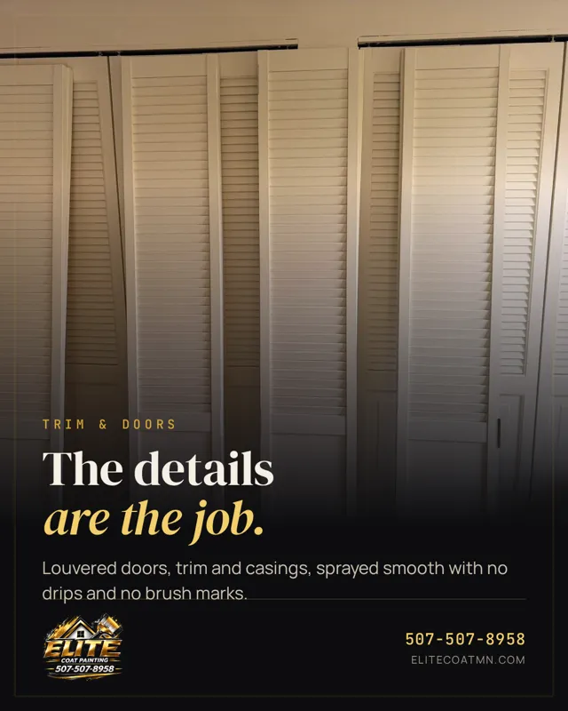 Social post we designed for Elite Coat Painting