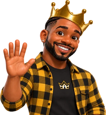 Kingsley waving