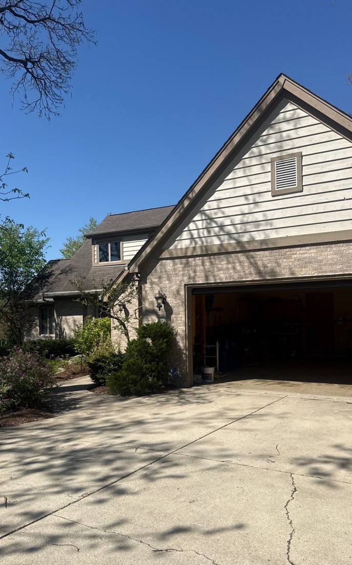 Home with skylights in Downers Grove photographed during an inspection, May 2026