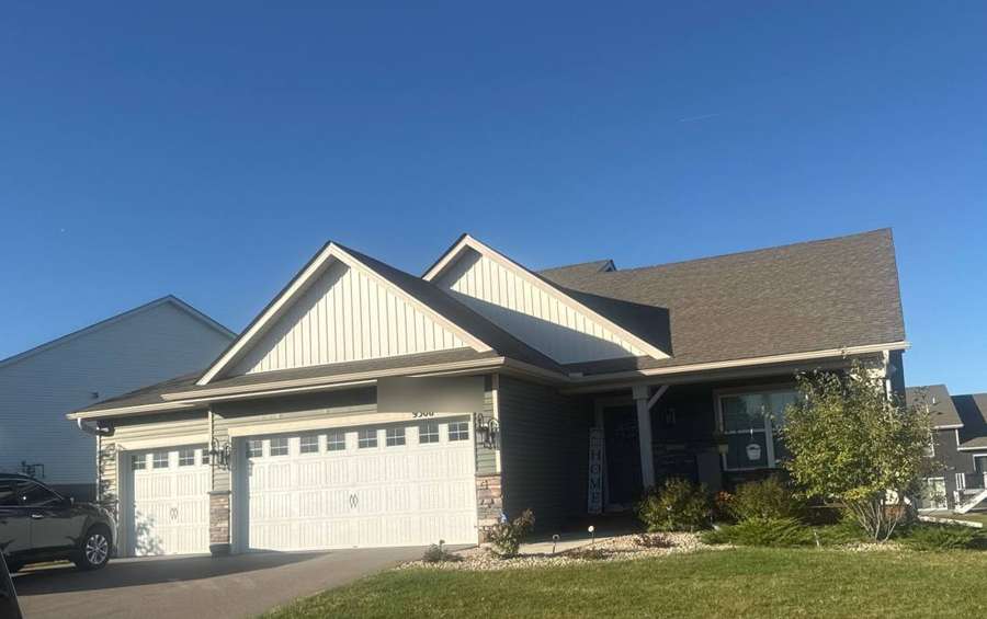 Cottage Grove ranch home with a new roof, photographed after a fall 2025 project