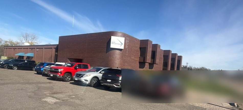 Street-level view of the Safe Reflections building on Greeley Street S in Stillwater, MN, April 2026