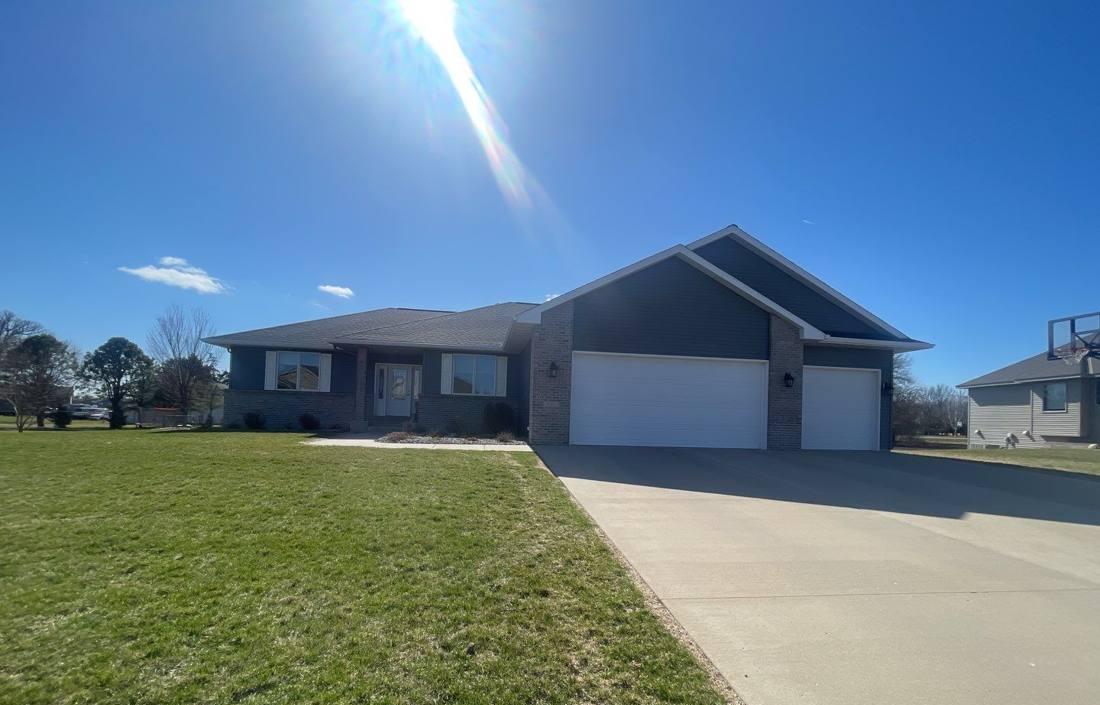Ranch-style home in Mankato photographed during a roof inspection, April 2022