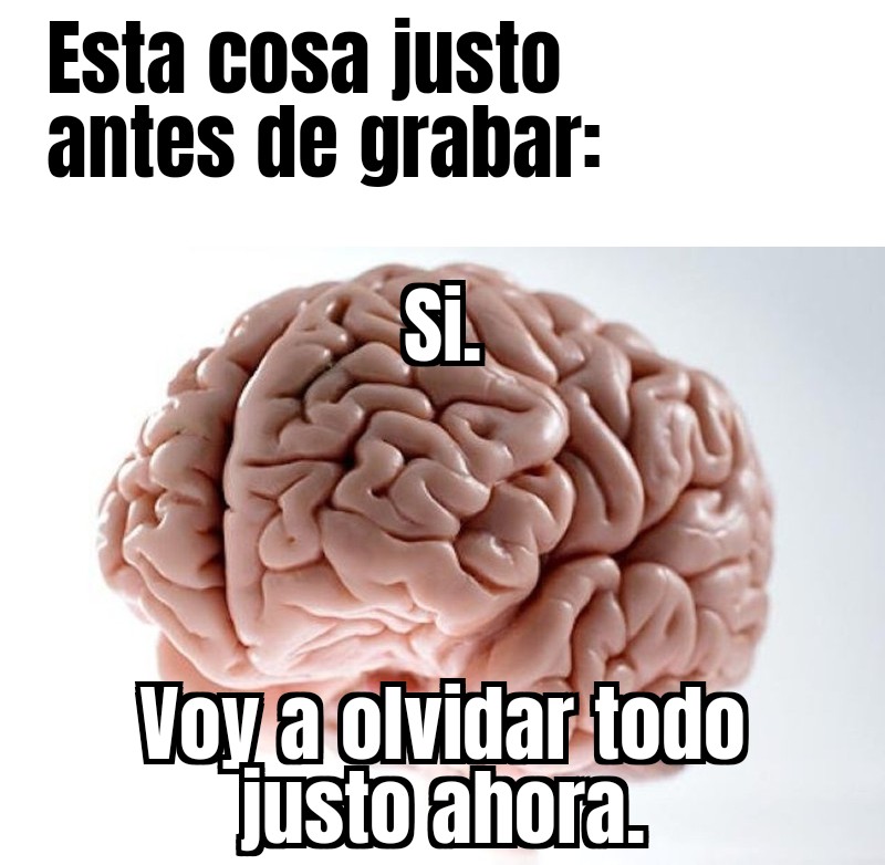 🧠 "Cerebro en blanco": Por qué el pánico al grabar es tu peor enemigo (y cómo vencerlo)