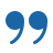Quote symbol – customer testimonial for McMarine Services