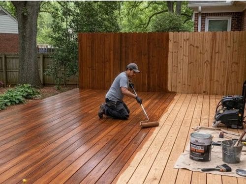 Deck Staining & Sealing in Charlotte