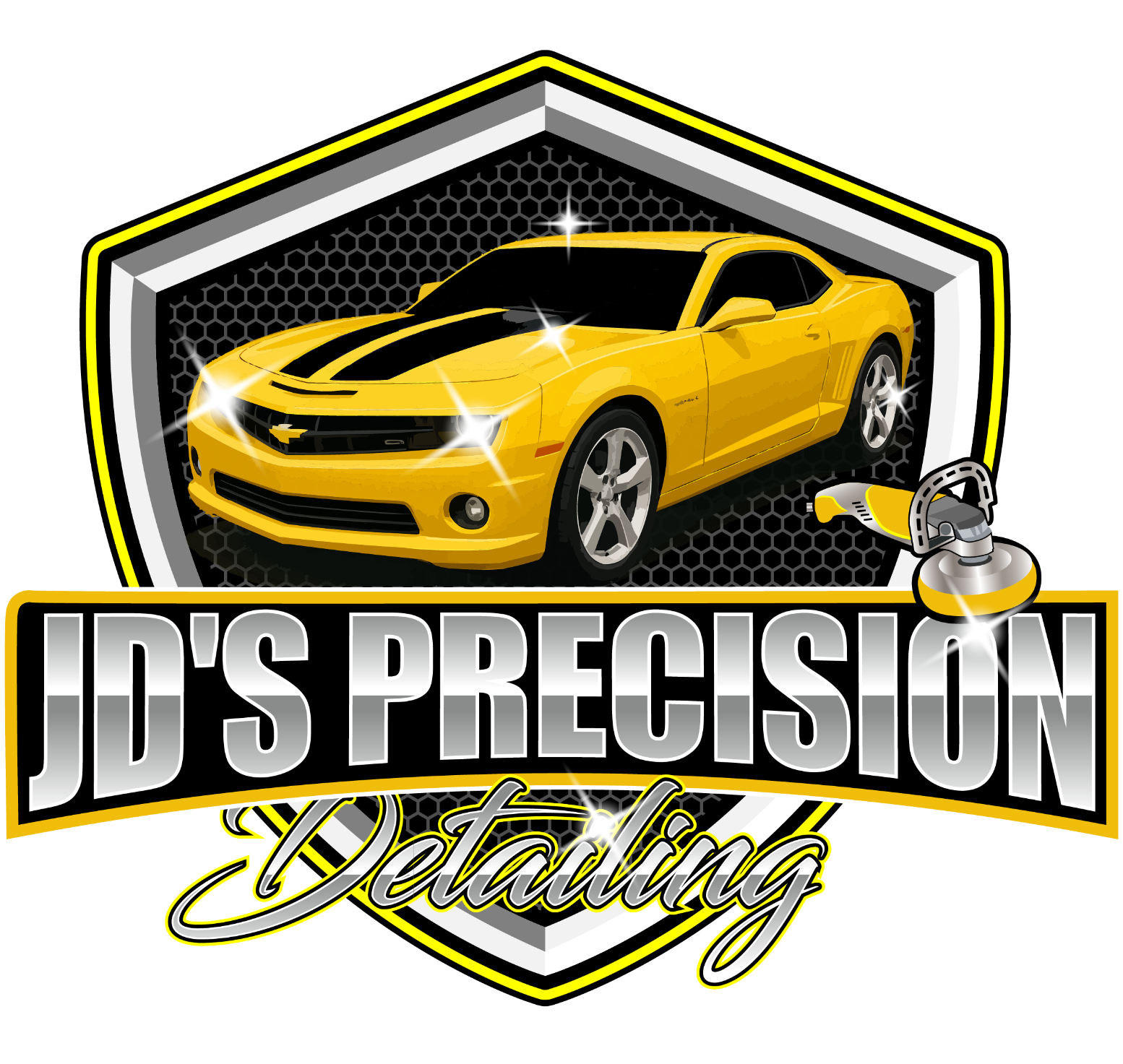 Camaro with lack Background