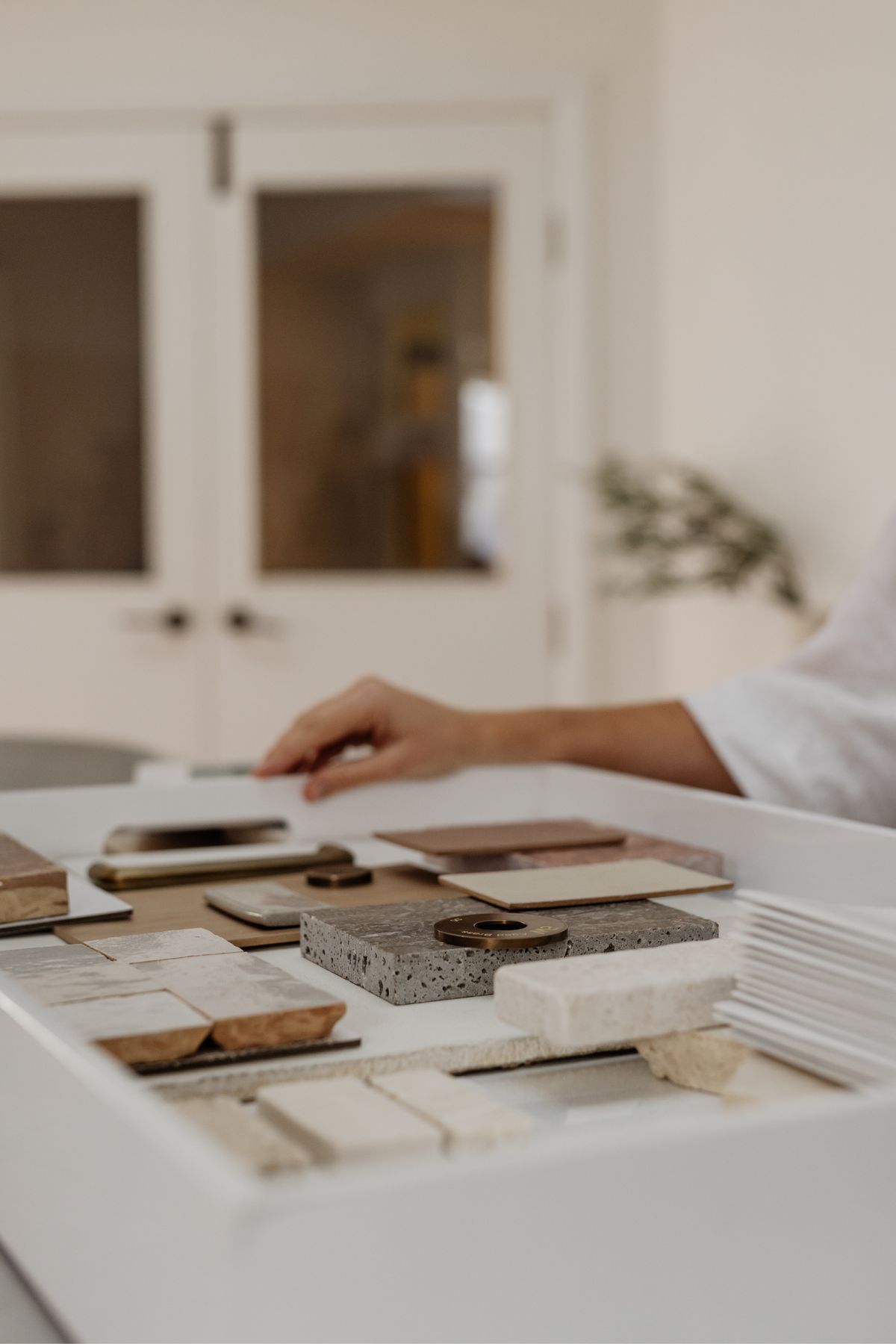 Proceso de materiales en interiorismo