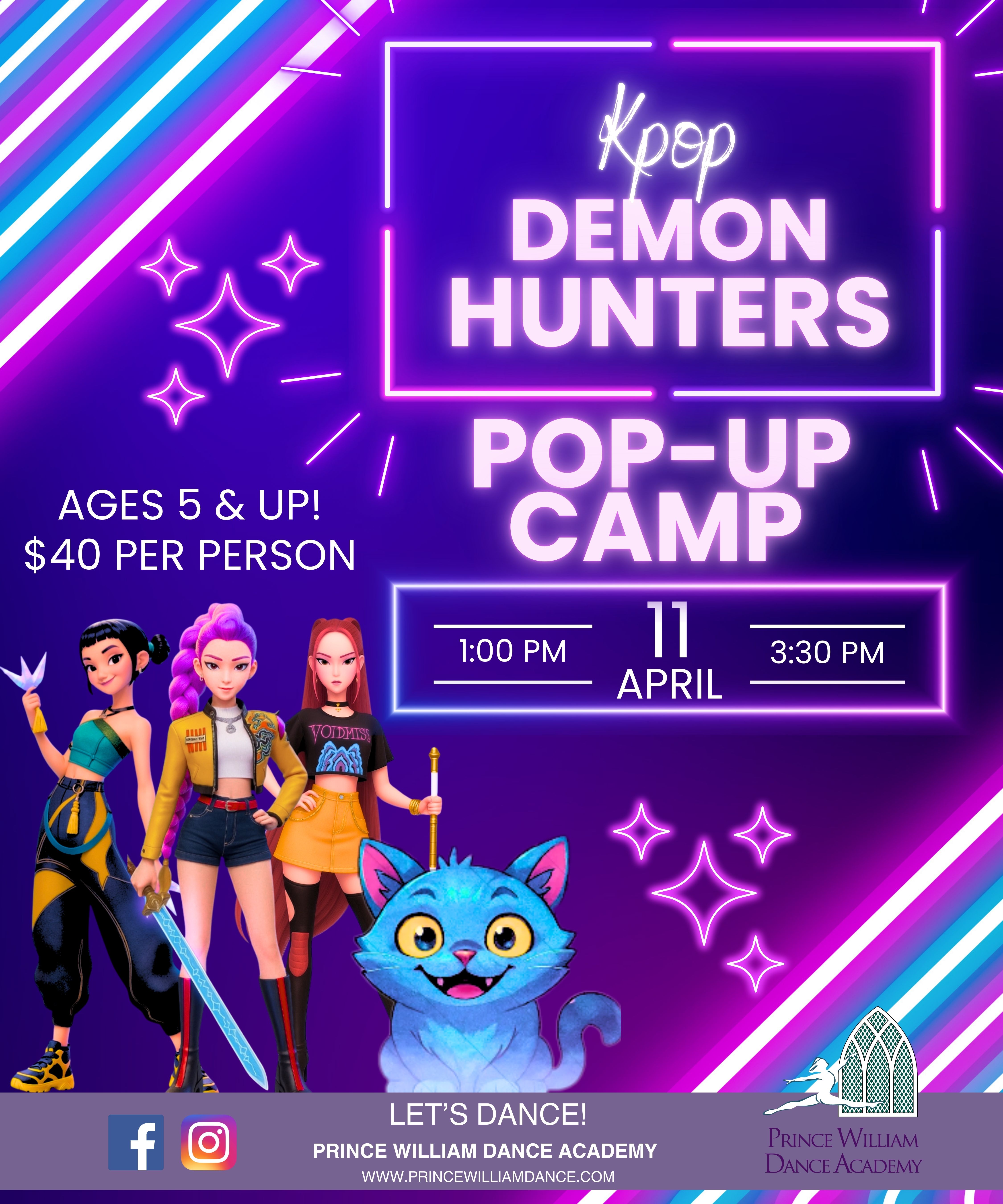 K-pop Demon Hunters Camp Nokesville