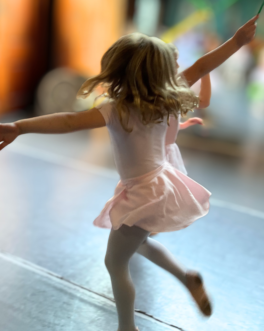 Kids jumping in a Prince William Dance Academy after school program in Nokesville, VA