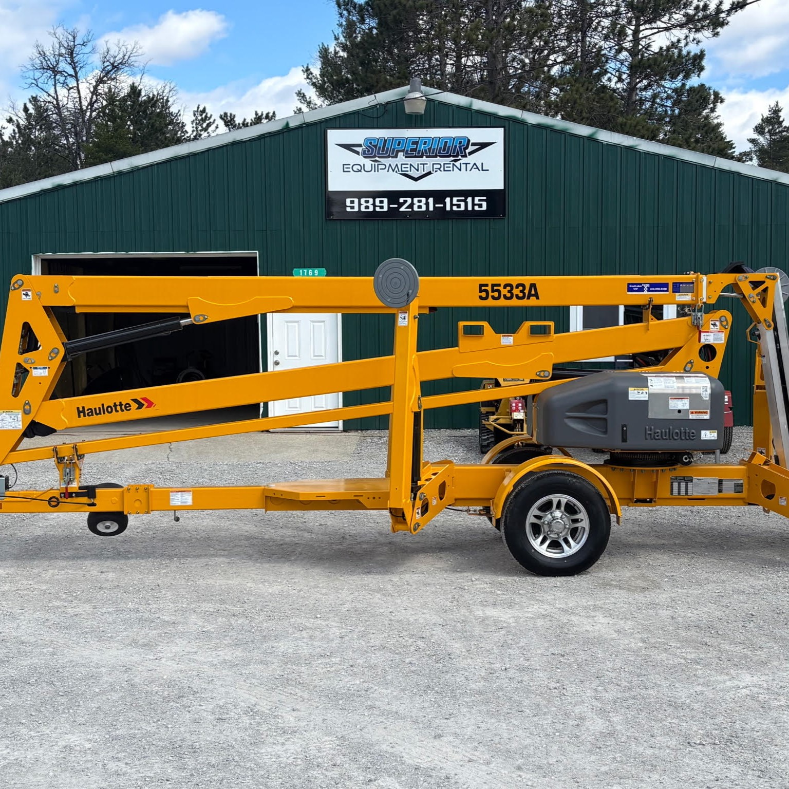 18 foot Flatbed Trailer Image