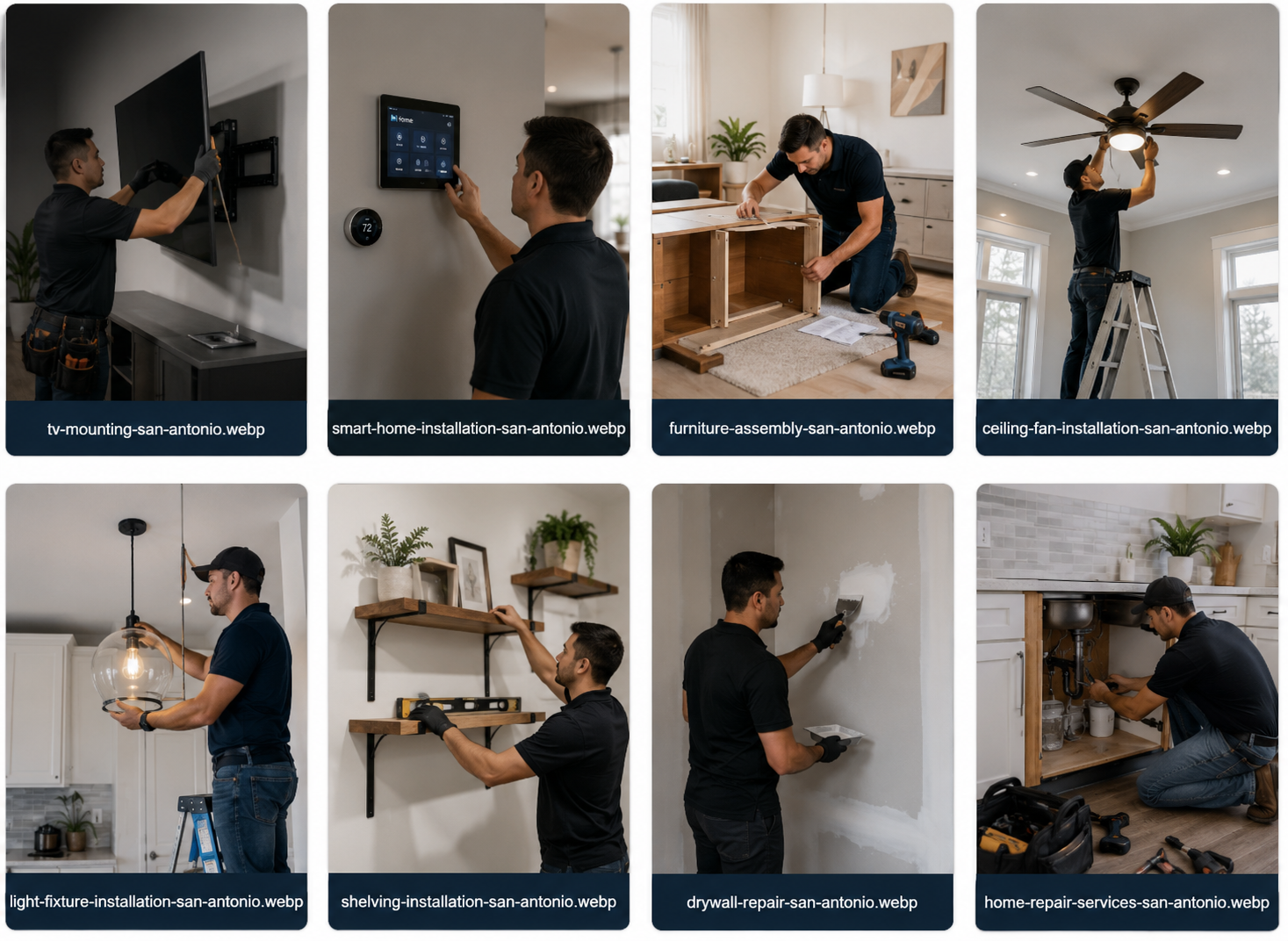 General home repair handyman services in San Antonio by 4MyCasa