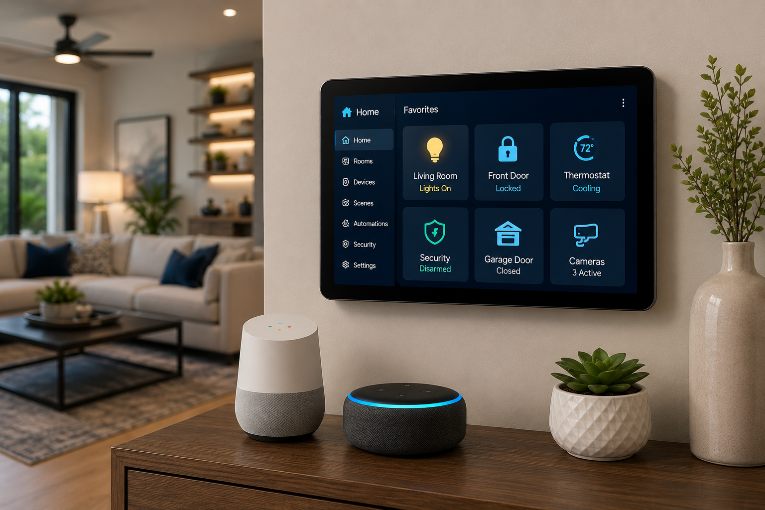 Smart security installation in San Antonio