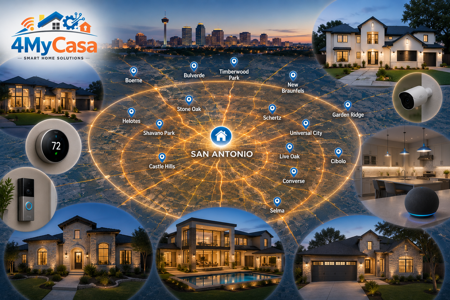 4MyCasa computer repair services across San Antonio and surrounding communities