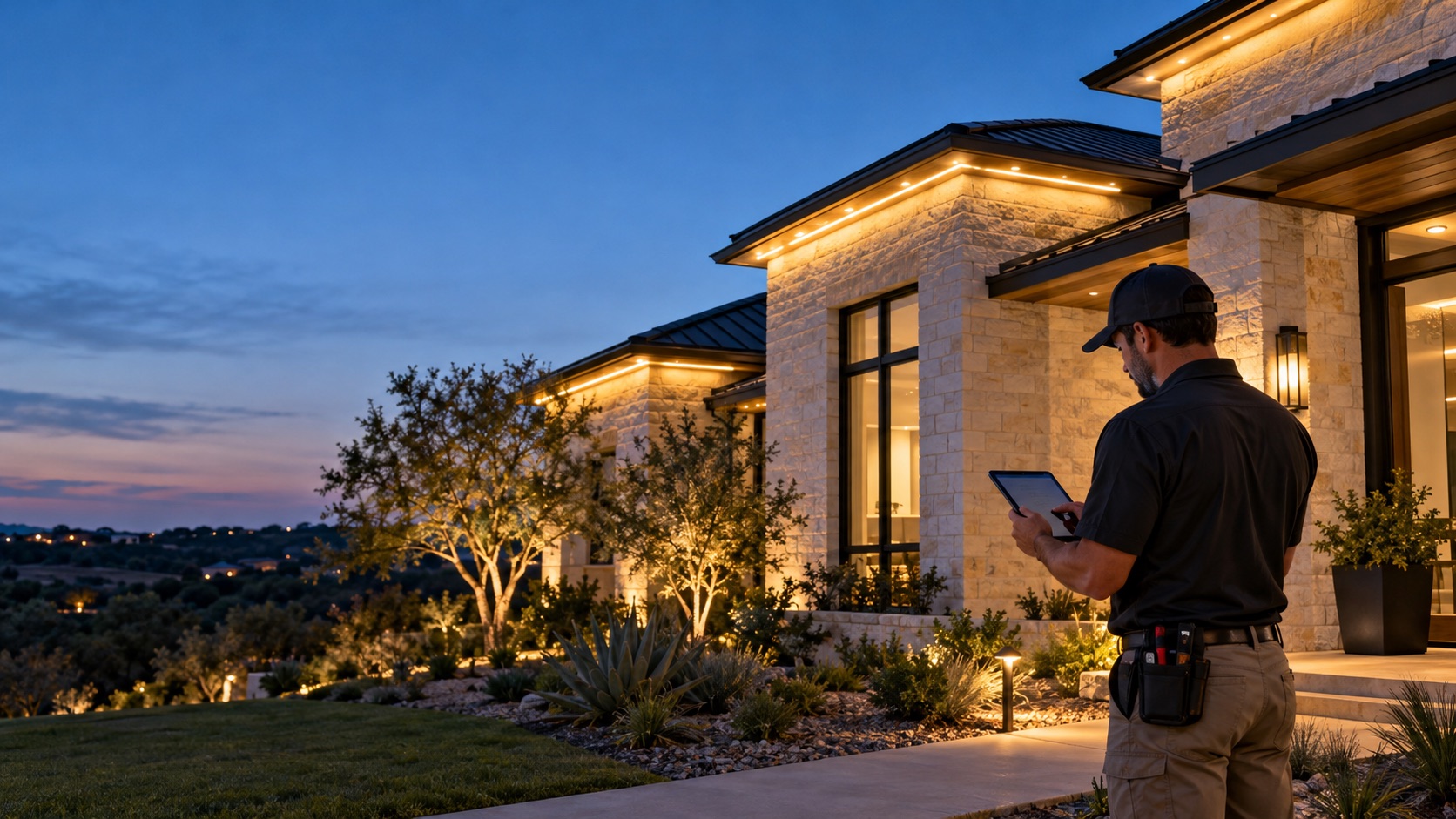 Smart Home Automation & Outdoor Lighting in San Antonio