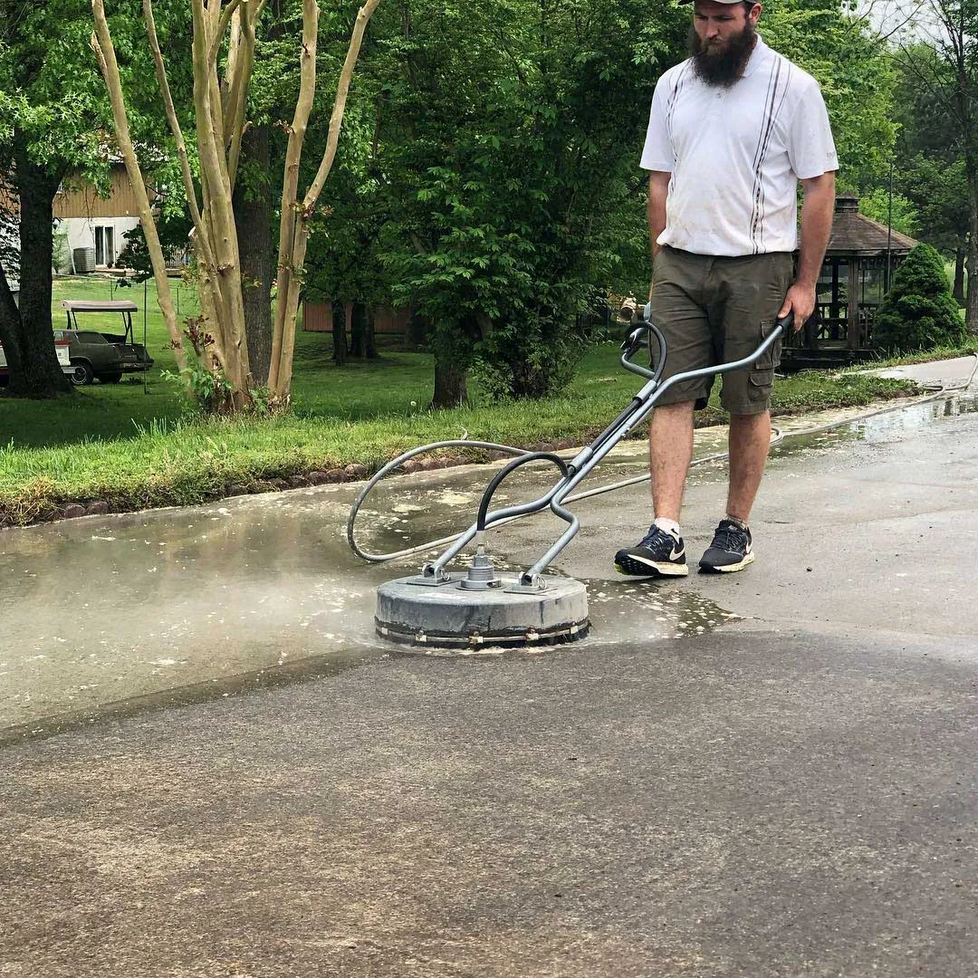 Pressure washing