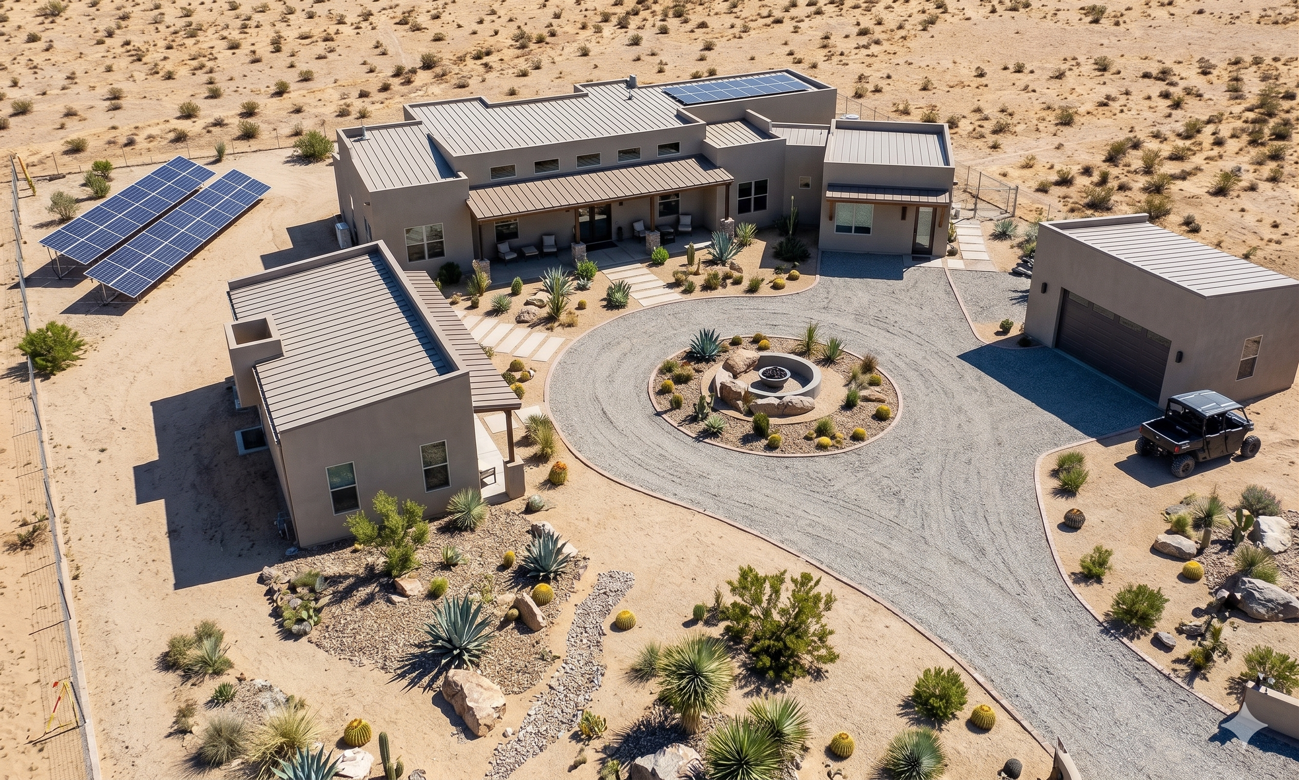 Luxury Off-Grid Compound Concept