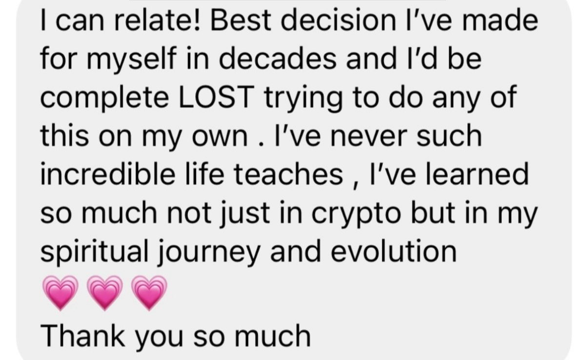 Course testimonial