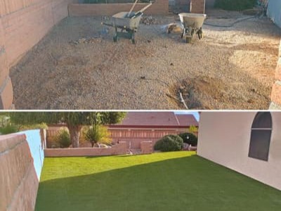 Turf Installation in Tucson