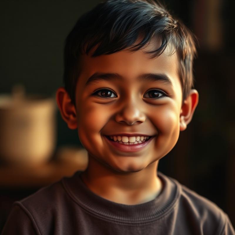 Representing child.