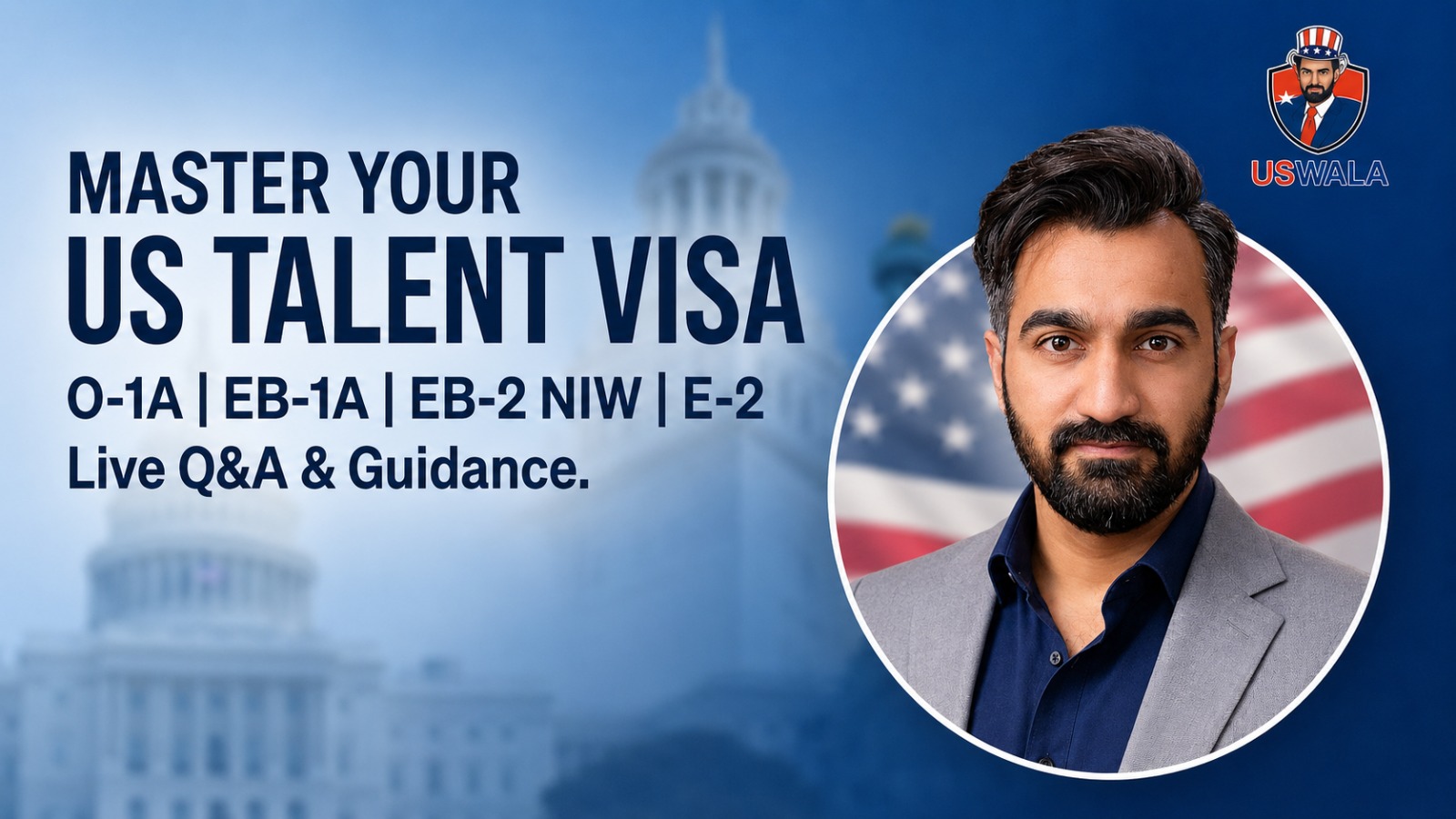 Master Your US Talent Visa — O-1A, EB-1A, EB-2 NIW live Q&A with Sarim Khawaja