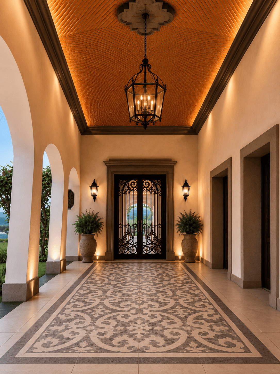 Áreas exteriores de Hacienda Los Arrayanes