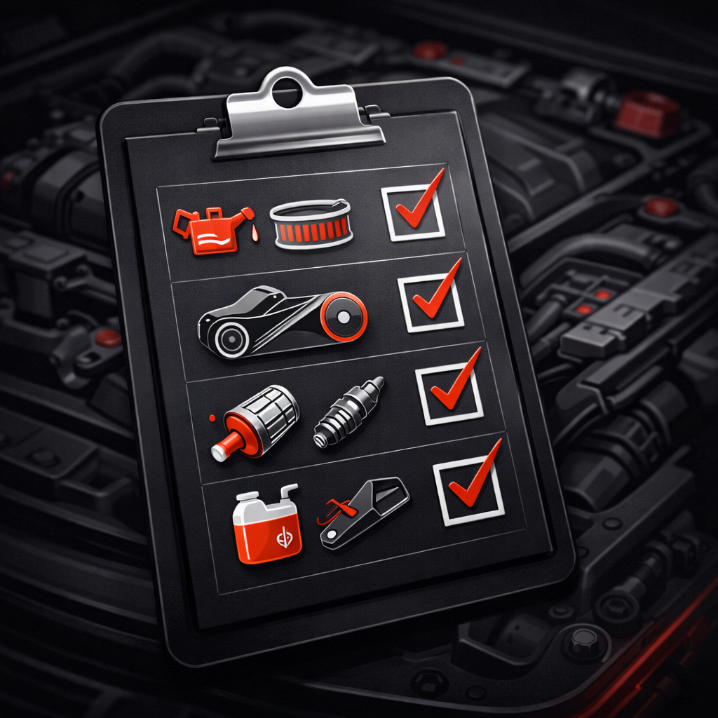 Factory scheduled maintenance service