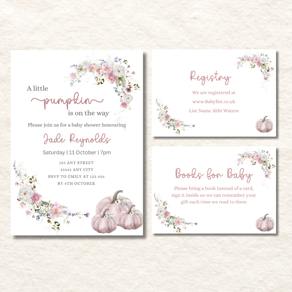 a baby shower invitation bundle a baby shower invitation bundle