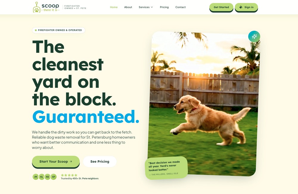 Smart Website design example 7