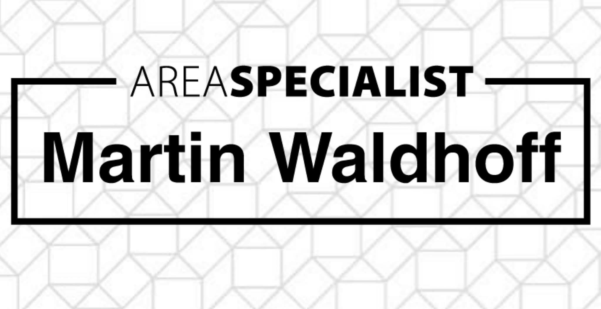 Martin Waldhoff Area Specialist