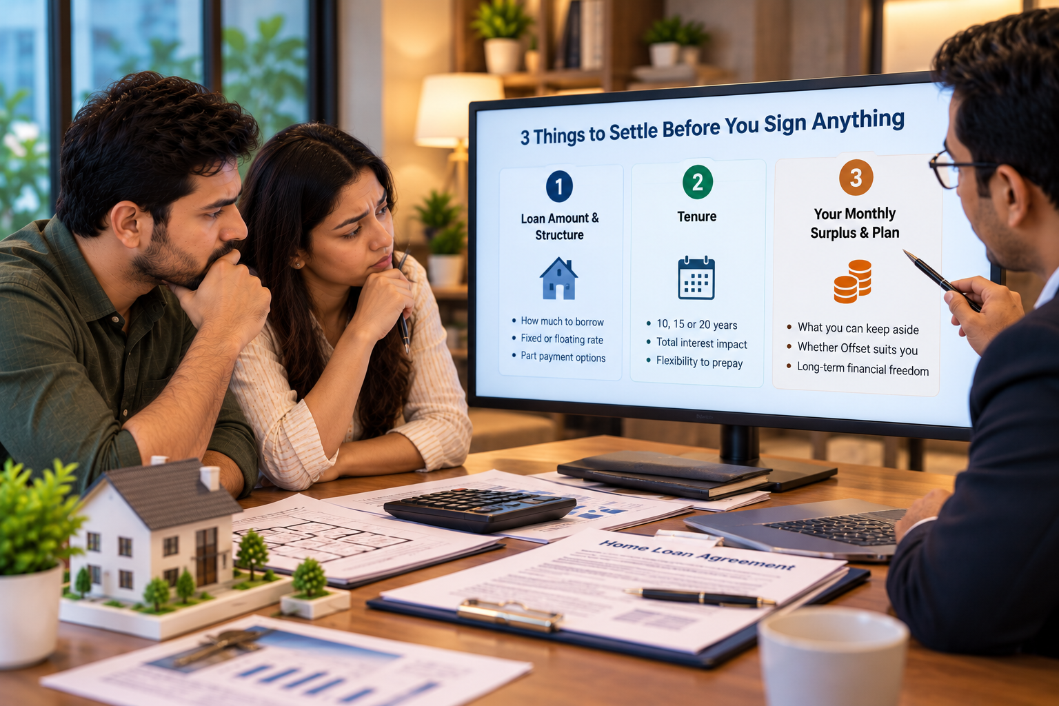 Illustration for: Three things to settle before you sign anything