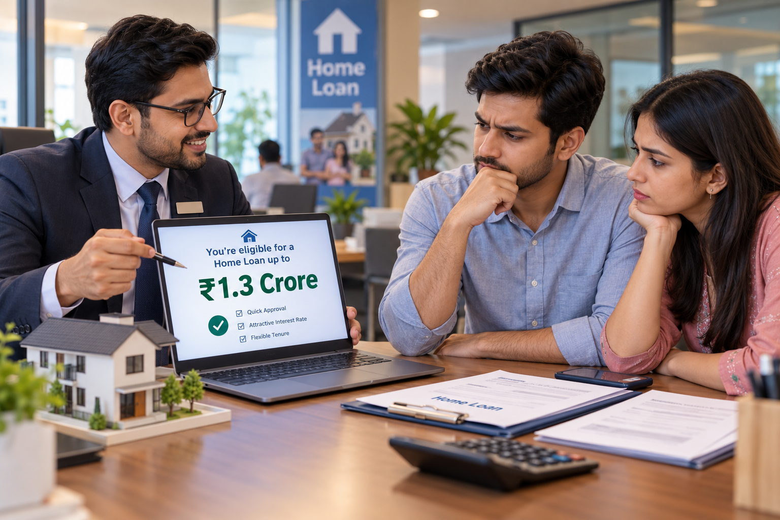 Illustration for: Sir, you'll get up to ₹1.3 crore.