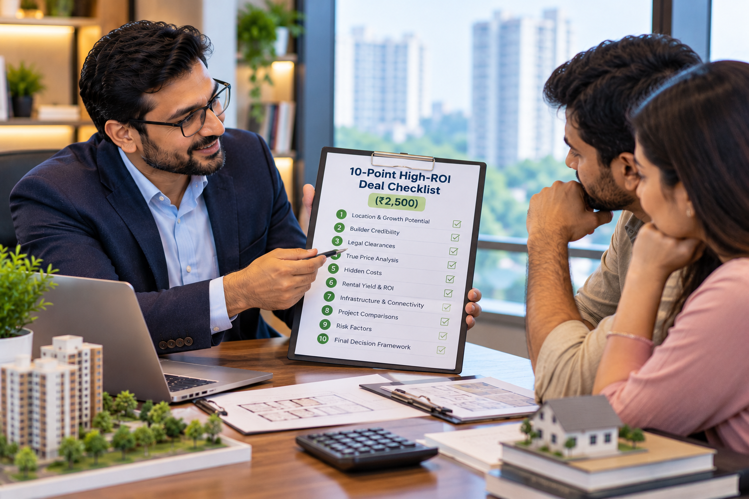 Illustration for: The 10-Point High-ROI Deal Checklist (₹2,500)